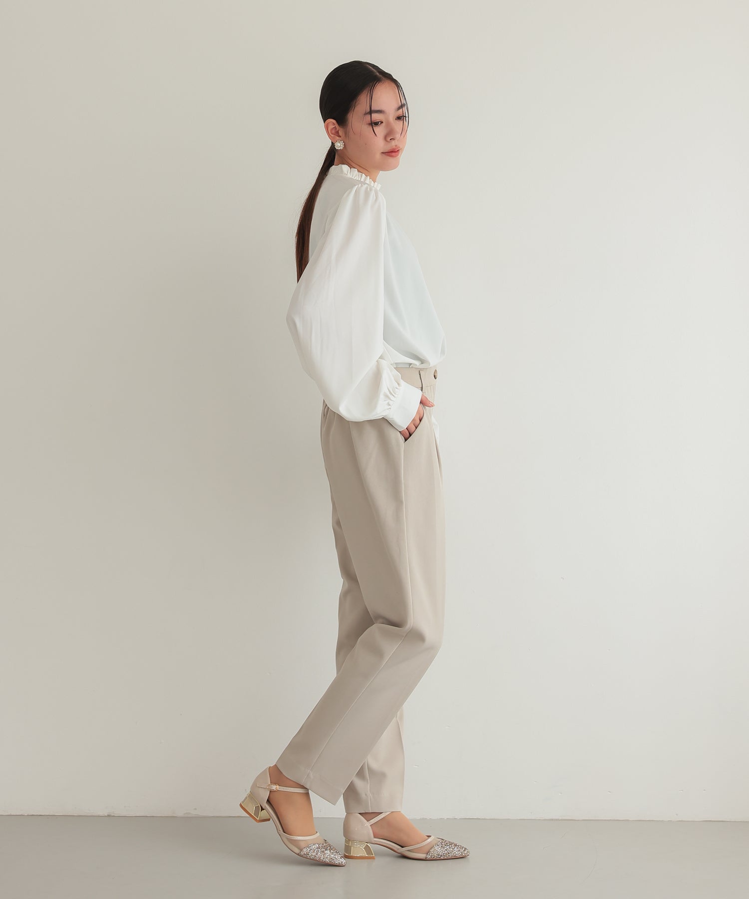 クルーネックベストセットアップスーツ/22125604