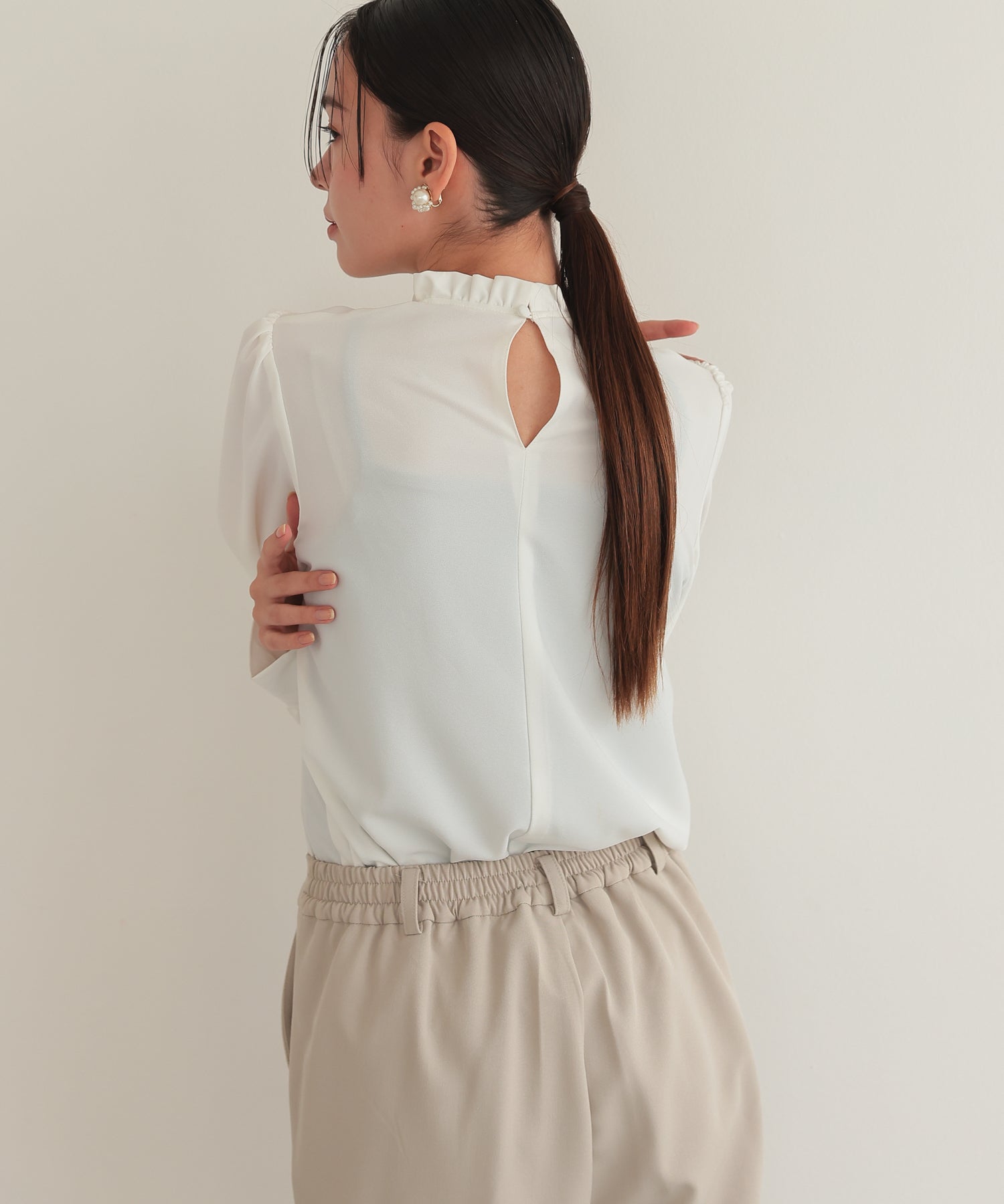 クルーネックベストセットアップスーツ/22125604