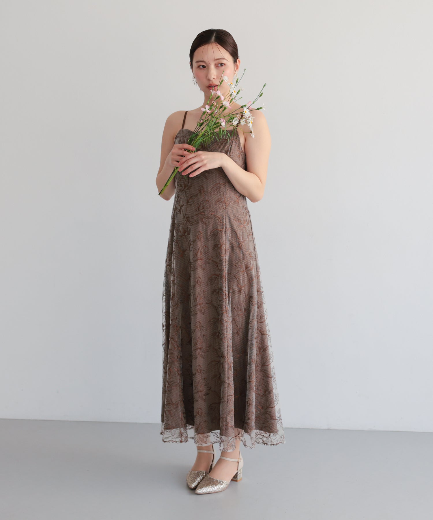 シアーレースボレロセットアップドレス/22325280