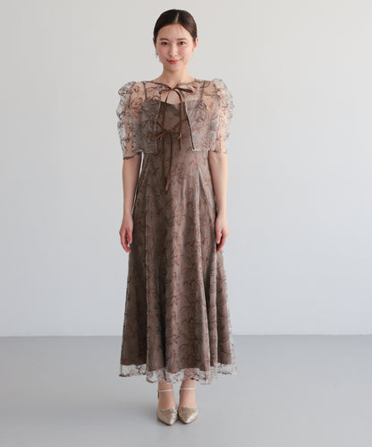 シアーレースボレロセットアップドレス/22325280