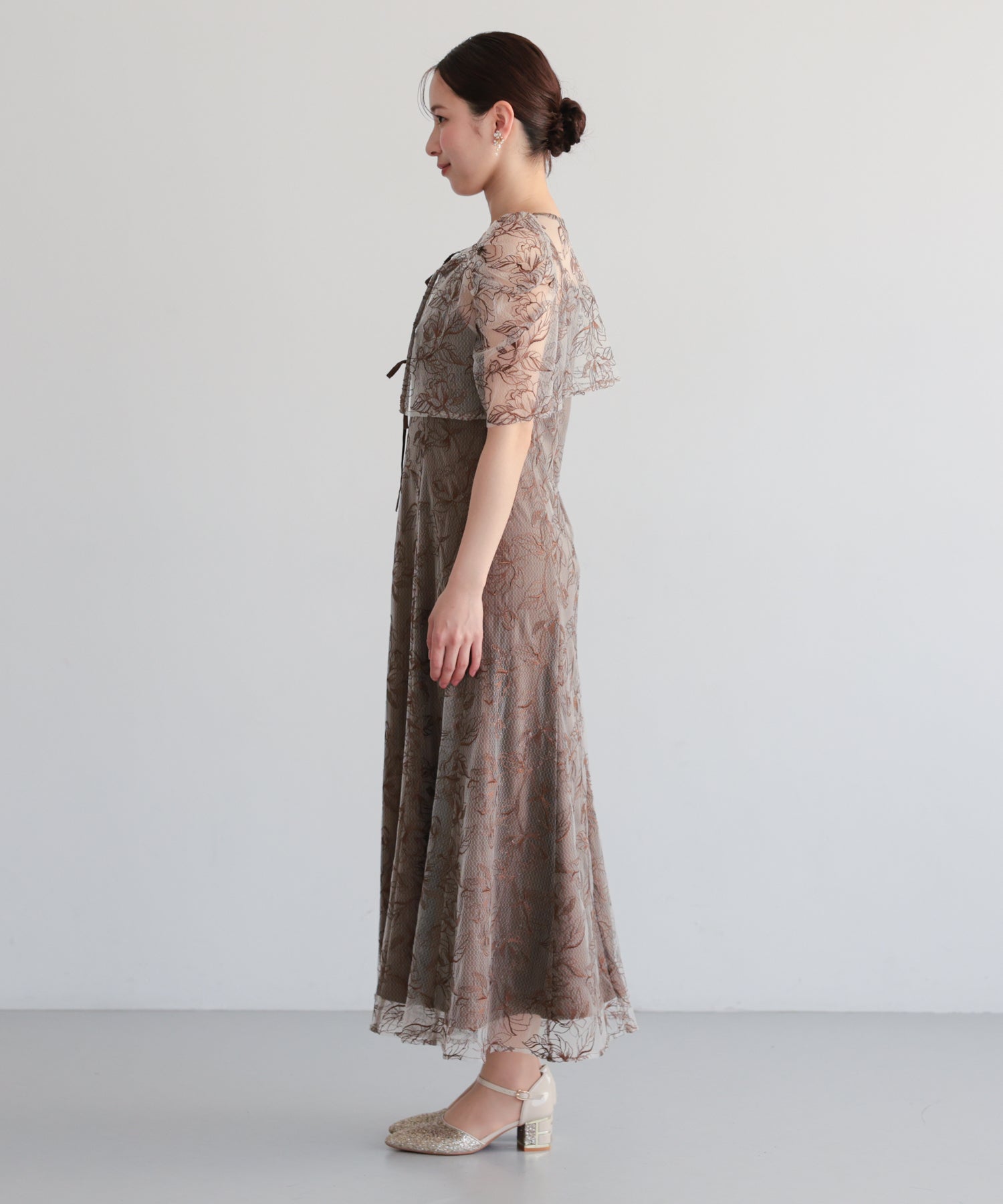 シアーレースボレロセットアップドレス/22325280