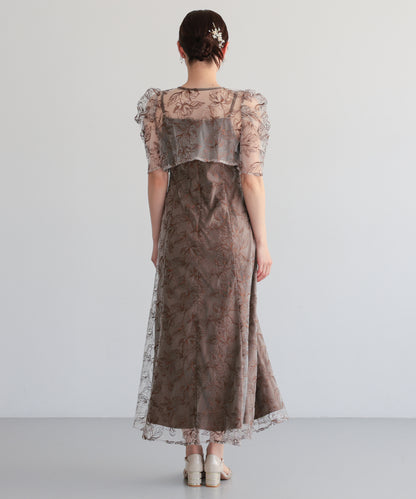 シアーレースボレロセットアップドレス/22325280