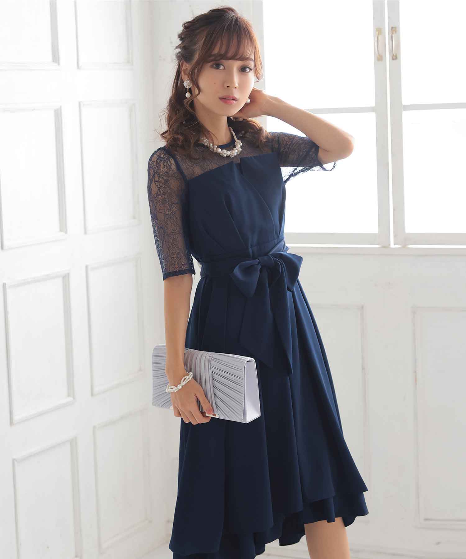 フィッシュテールリボンドレス/22320131