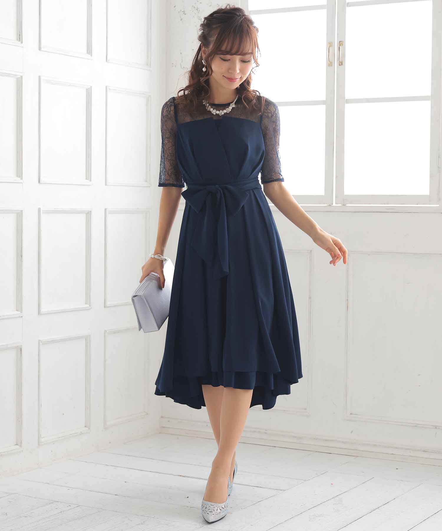 フィッシュテールリボンドレス/22320131