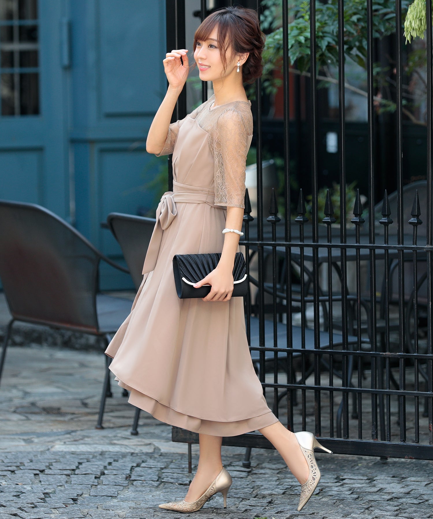 フィッシュテールリボンドレス/22320131