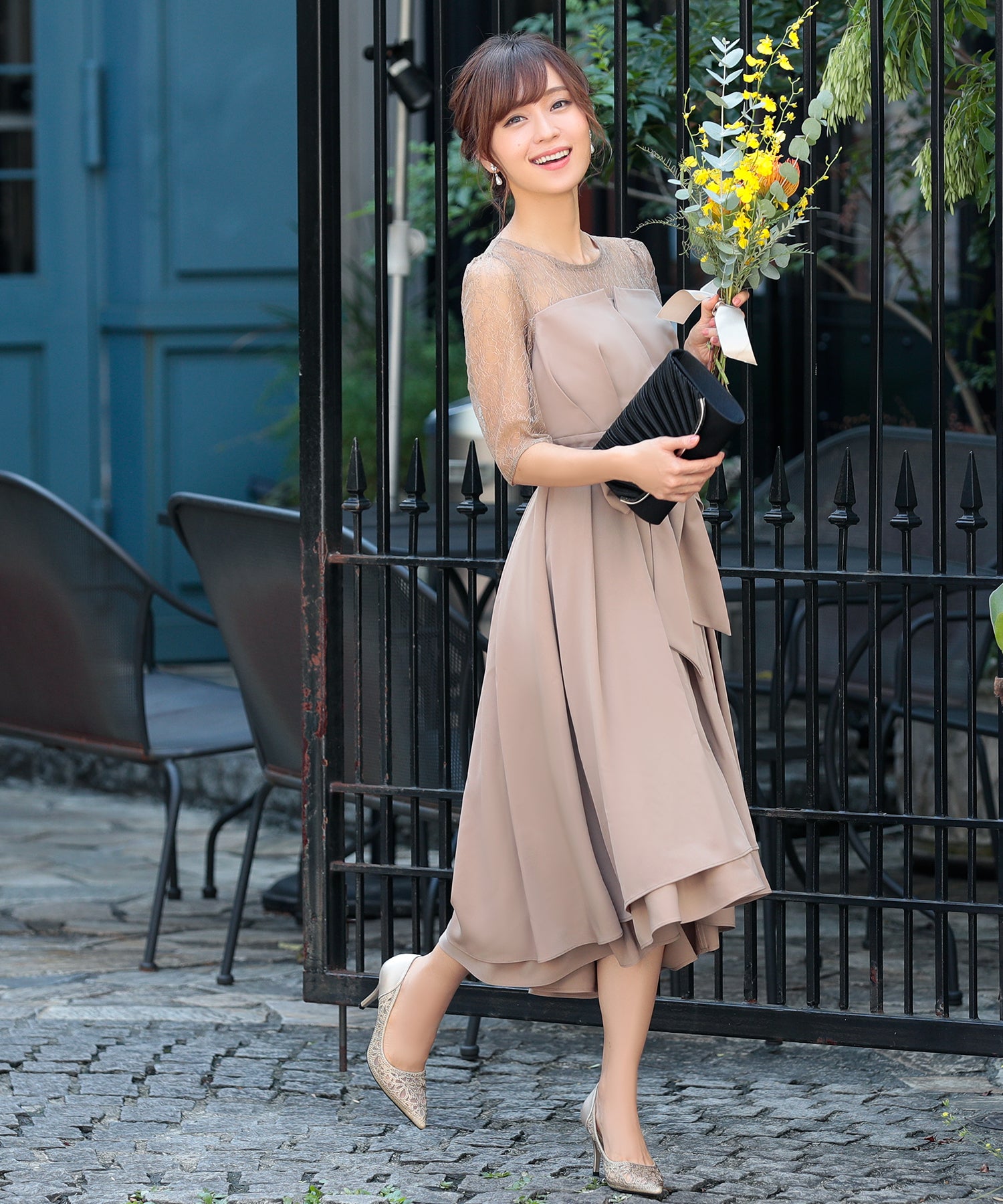 フィッシュテールリボンドレス/22320131