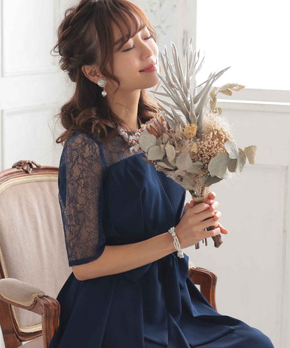 フィッシュテールリボンドレス/22320131