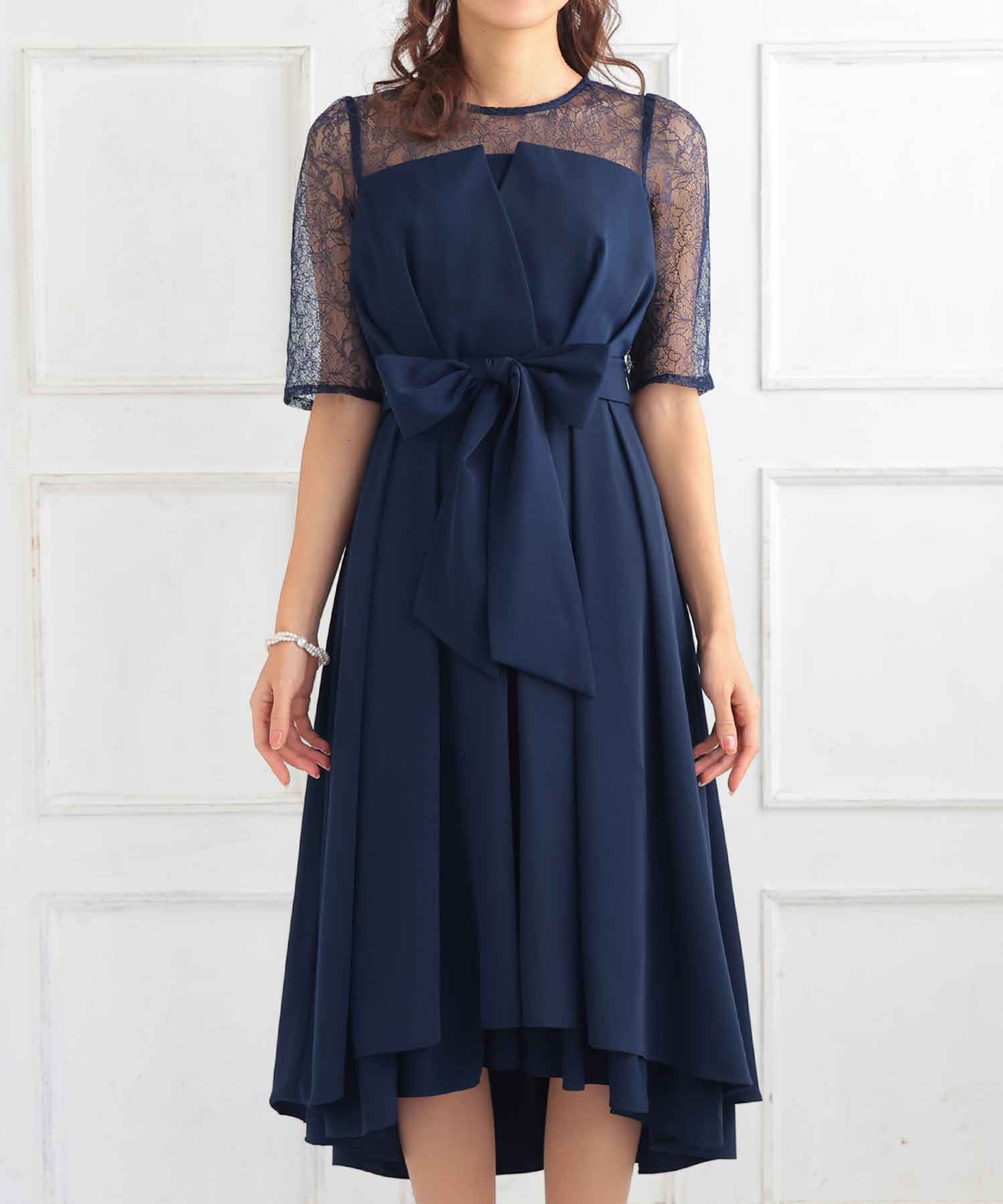 フィッシュテールリボンドレス/22320131