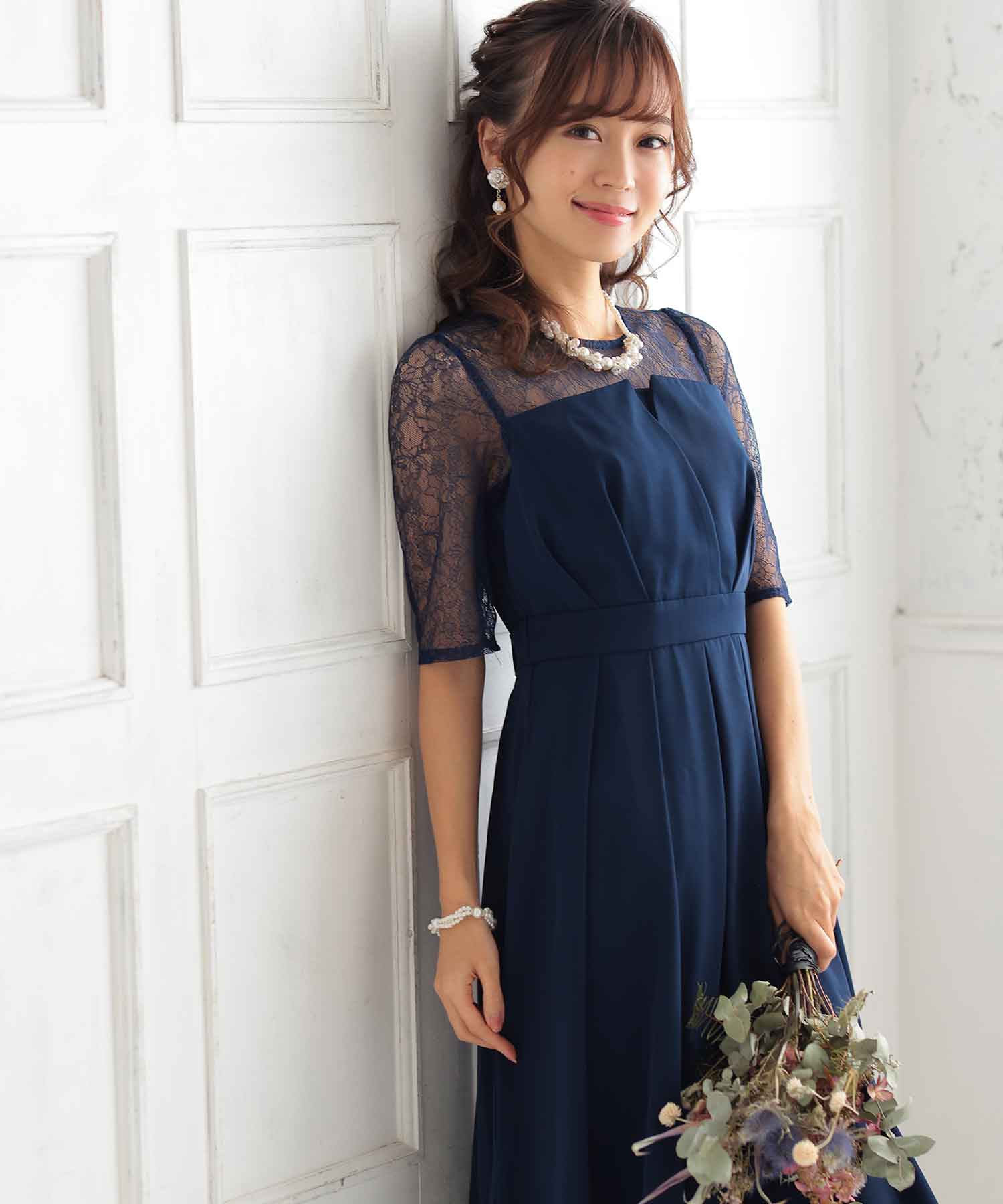 フィッシュテールリボンドレス/22320131