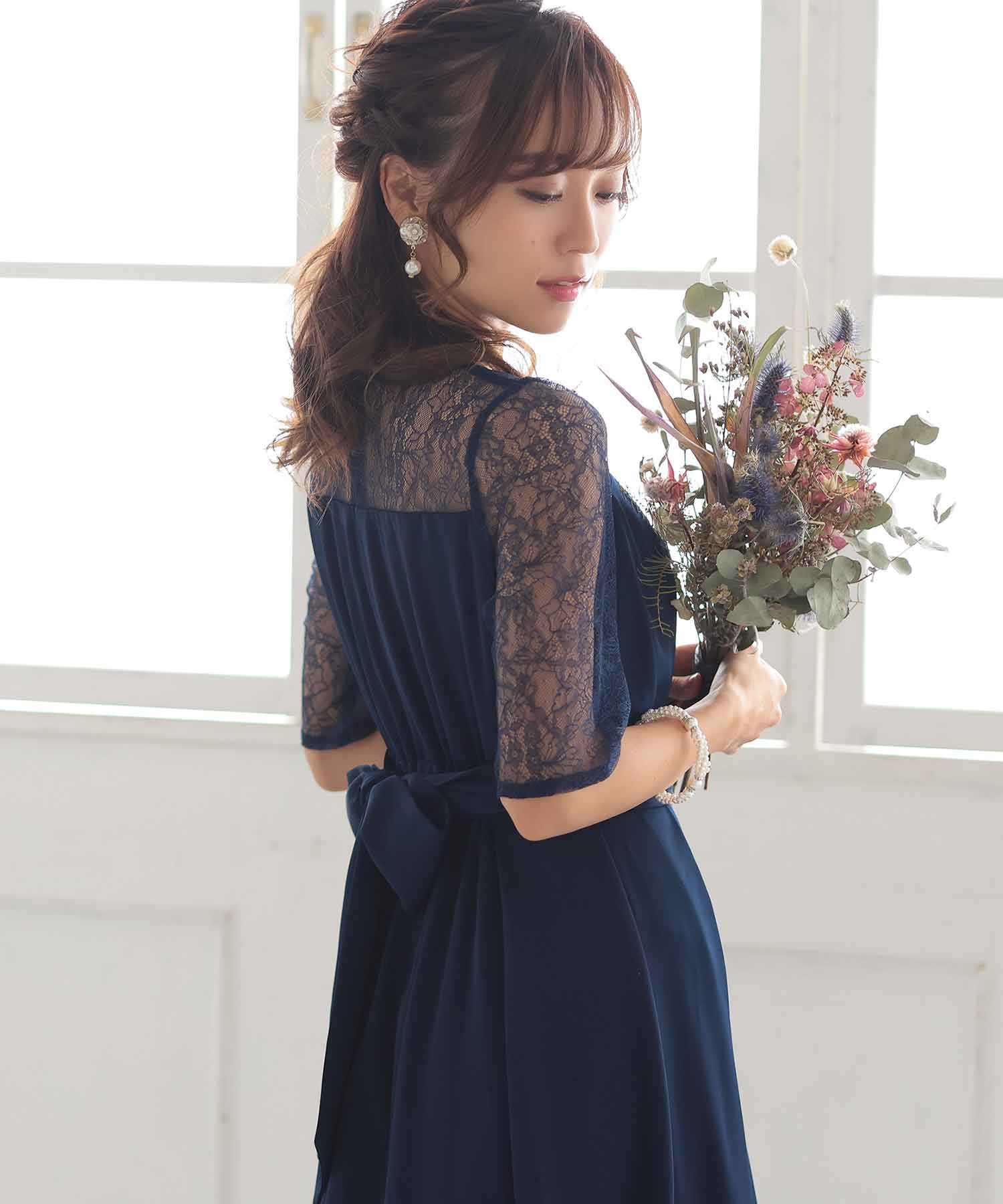 フィッシュテールリボンドレス/22320131