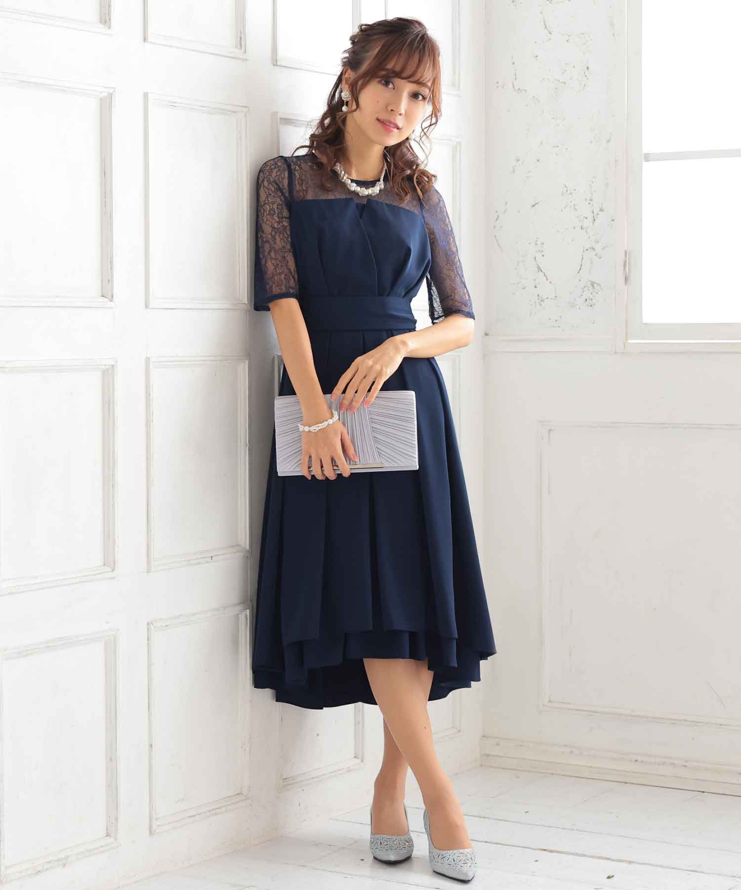 フィッシュテールリボンドレス/22320131
