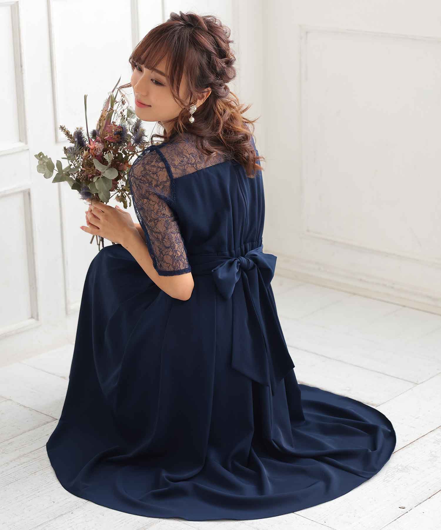 フィッシュテールリボンドレス/22320131