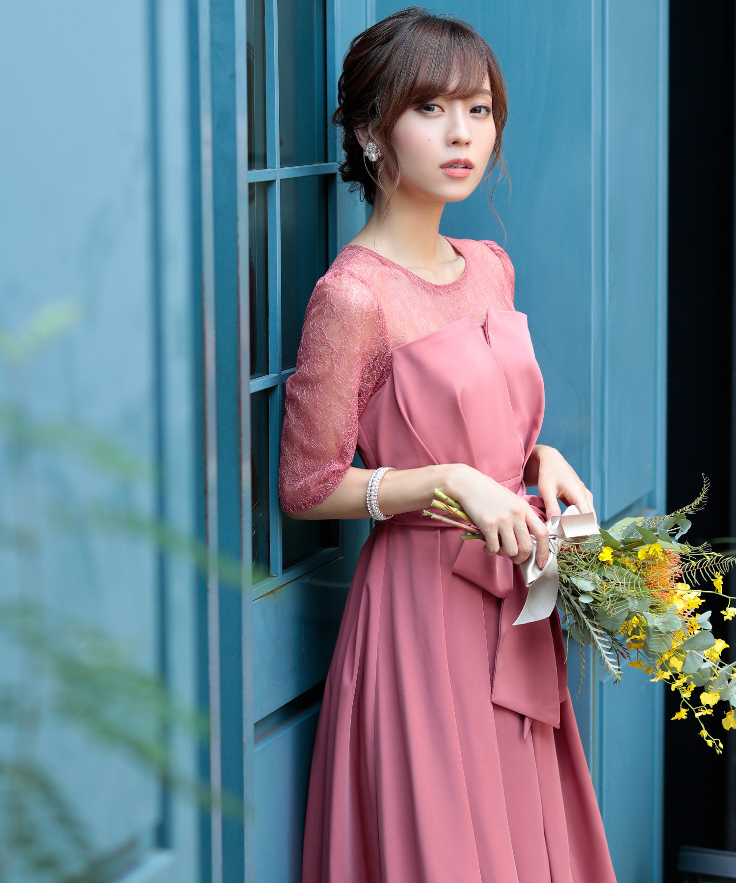 フィッシュテールリボンドレス/22320131