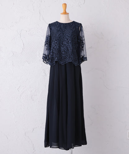 ラウンドネックワイドパンツセットアップ/319096