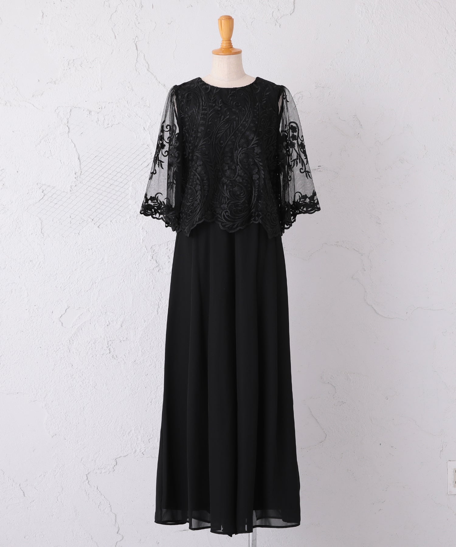 ラウンドネックワイドパンツセットアップ/319096