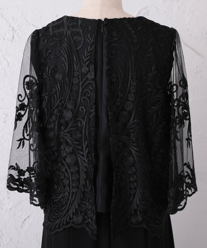 ラウンドネックワイドパンツセットアップ/319096